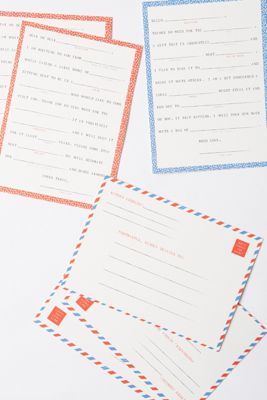 Fill-In-The-Blank Postcards, Set of 6