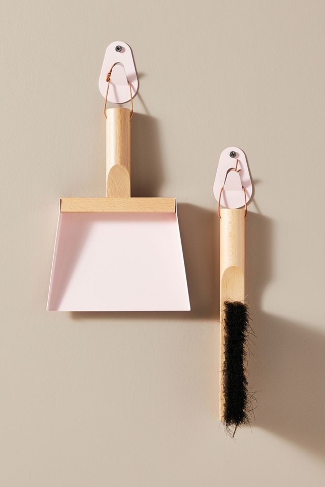Hanging Dustpan and Brush Set #1