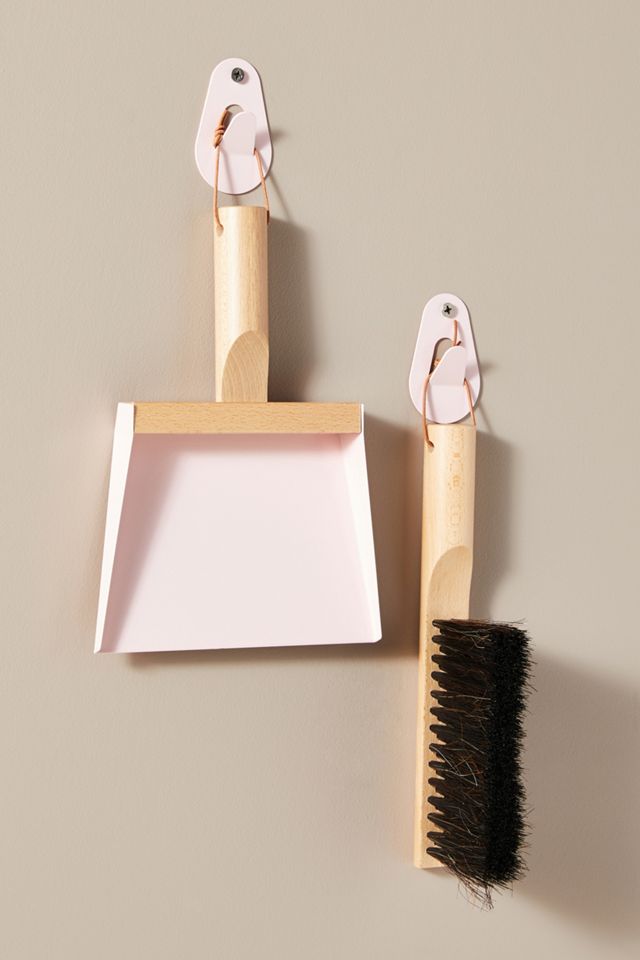 Hanging Dustpan and Brush Set