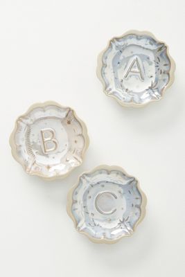 Stellar Monogram Trinket Dish