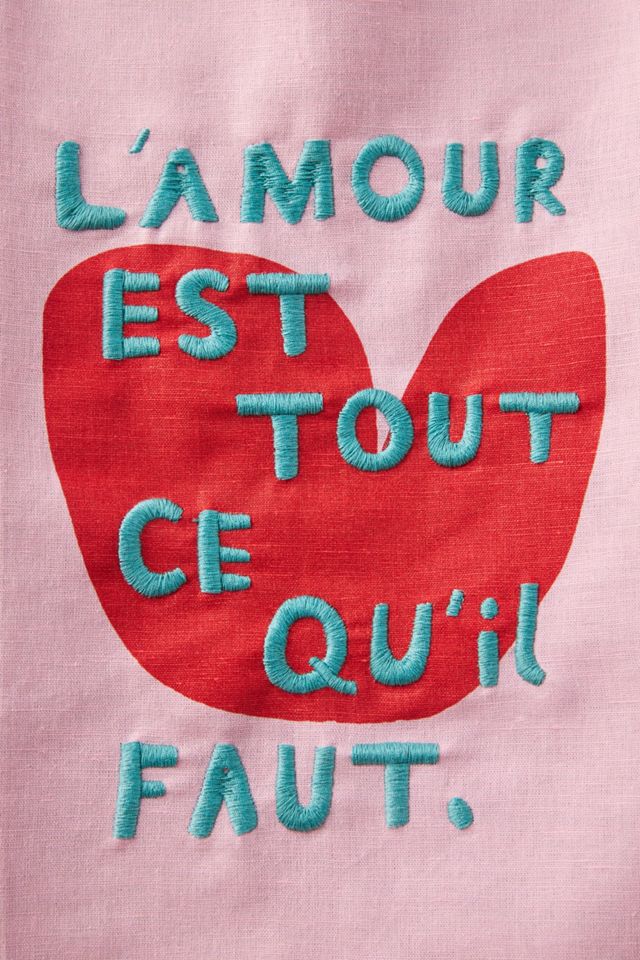 The Adventures Of L'Amour Dish Towel #1