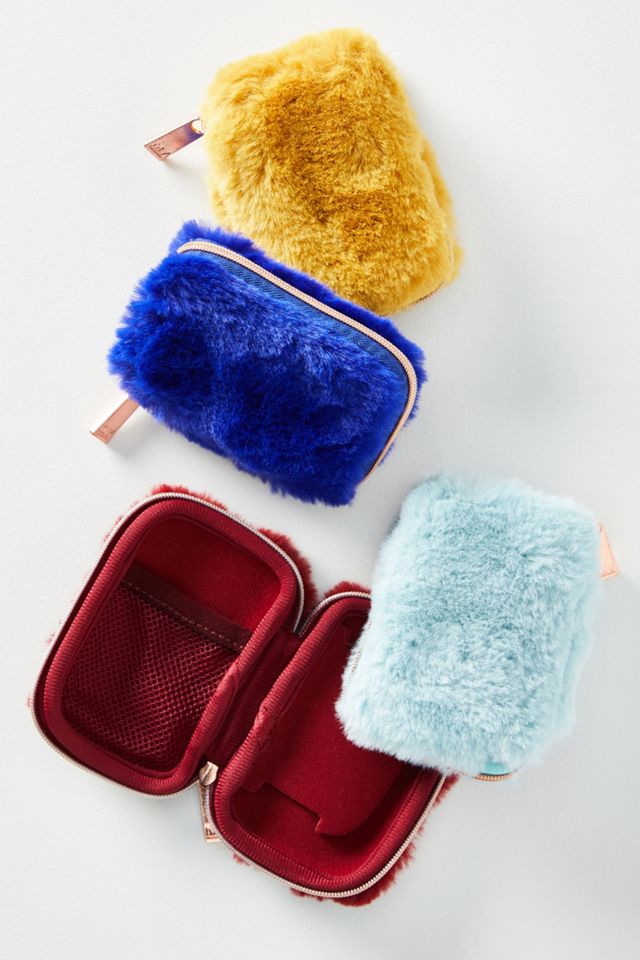 Faux Fur Earbud Case #2