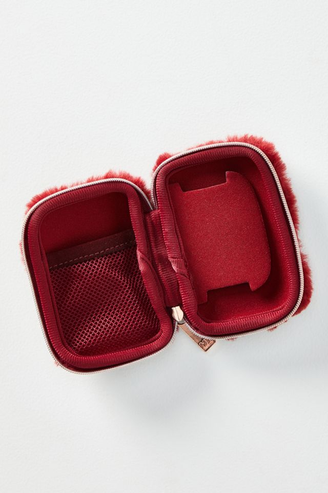 Faux Fur Earbud Case #1