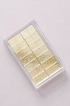 Gold Lucite Dominoes Set #1