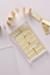Gold Lucite Dominoes Set