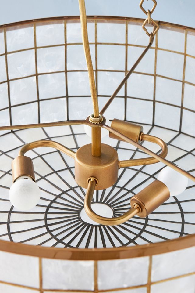 Rita Capiz Chandelier #3