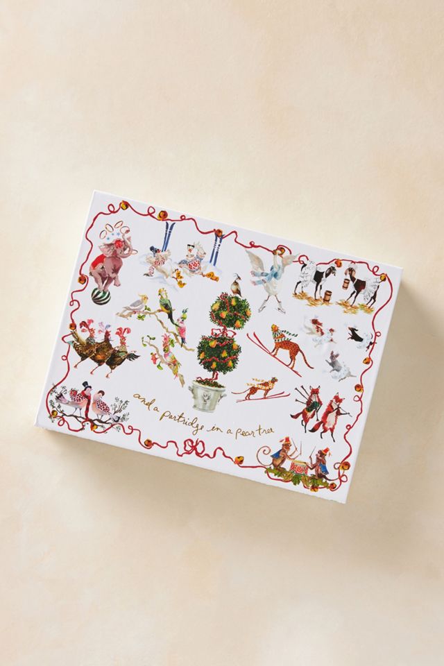Inslee Fariss Twelve Days of Christmas Menagerie Candle Gift Set #1
