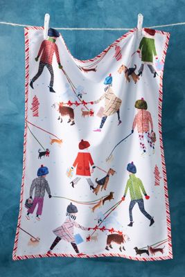 Happy Howlidays Dish Towel
