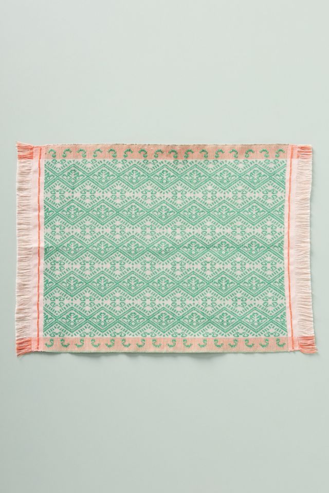 Taka Fringed Placemat #1