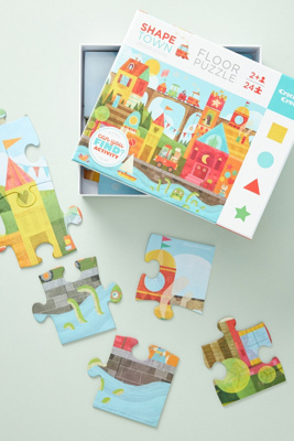 Shape Town Puzzle | AnthroHome