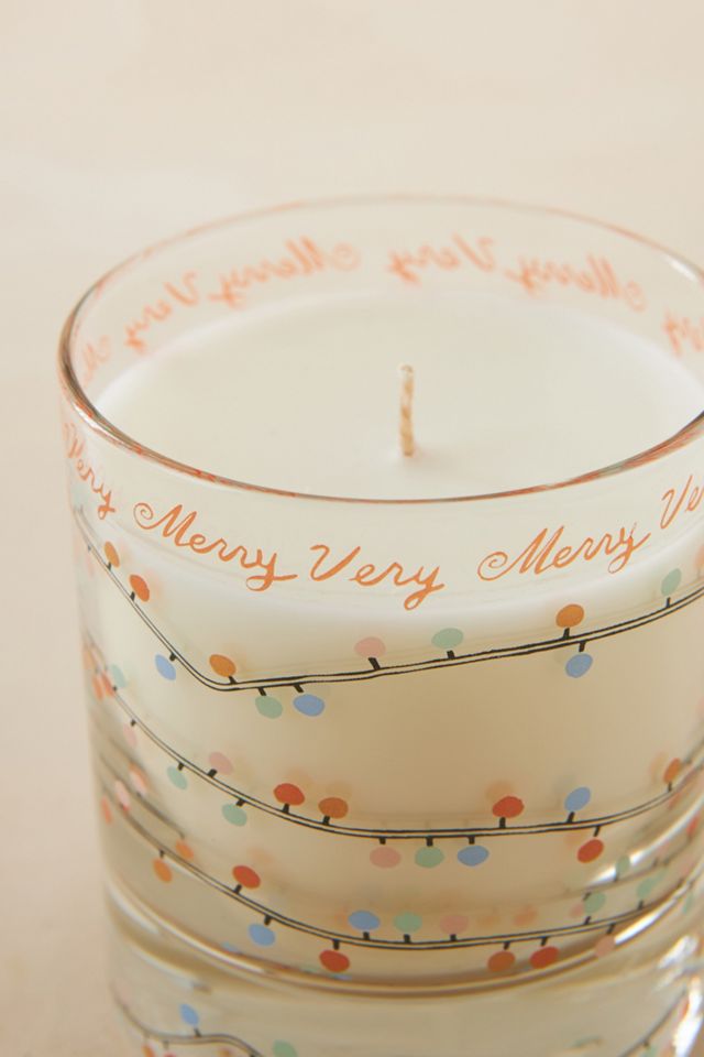 George & Viv Holiday Village Boxed Candle #2