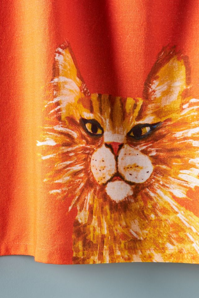 Carole Akins Furry Friends Dish Towel #2