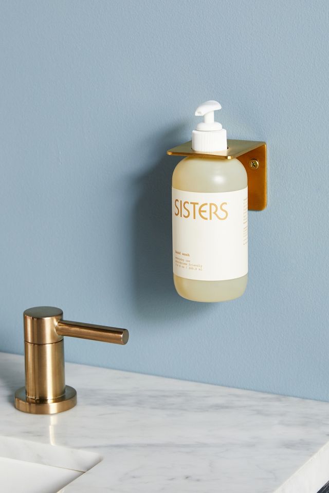 Wall mounted on sale soap holder