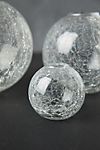 Crackle Glass Bauble Bud Vases, Set of 3 #3