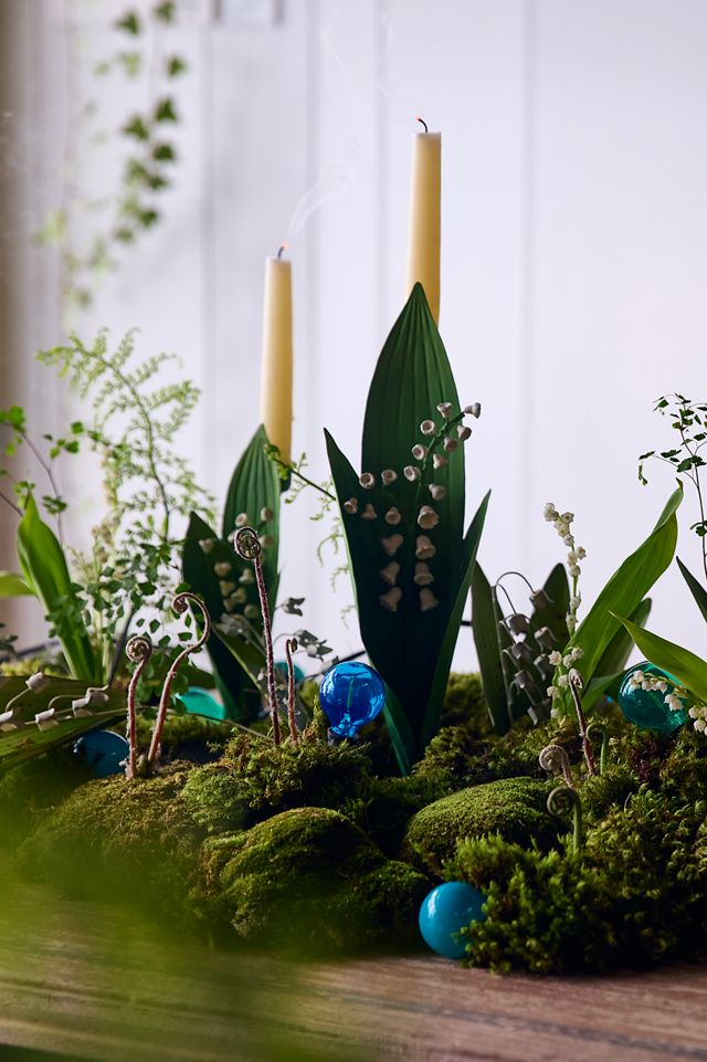 Stargazer Garden Lights, Set of 21 Bulbs, Midnight Blues | AnthroHome