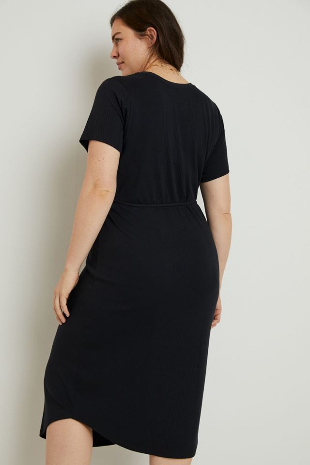 Addy Ribbed Midi Dress | Anthropologie