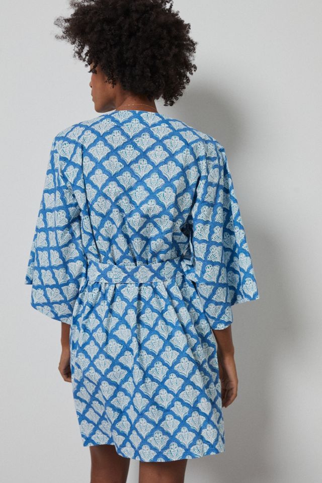 Roller Rabbit Jemina Kimono Robe #1