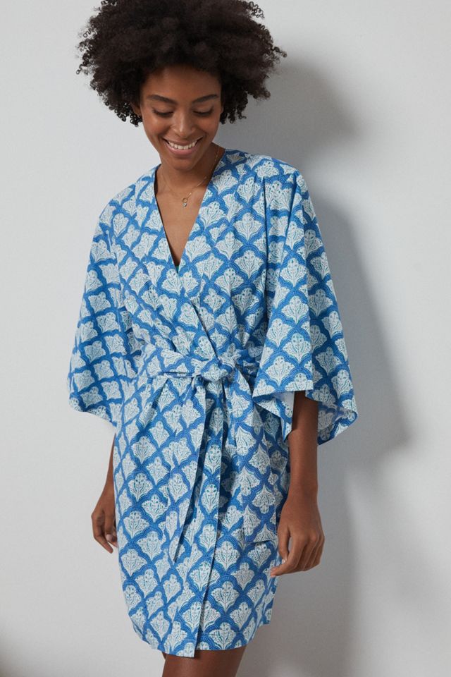 Roller Rabbit Jemina Kimono Robe #3
