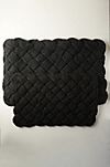 Knot Weave Doormat, Black #1