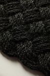 Knot Weave Doormat, Black #3