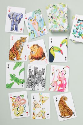 Megan Carn Safari Playing Cards
