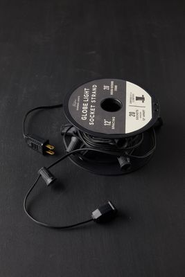Stargazer Garden Lights Socket Strand, 20'