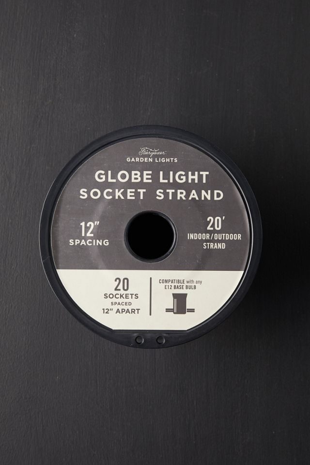 Stargazer Garden Lights Socket Strand, 20' #2