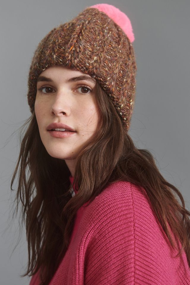 Pick-A-Pom Marled Beanie Base #4