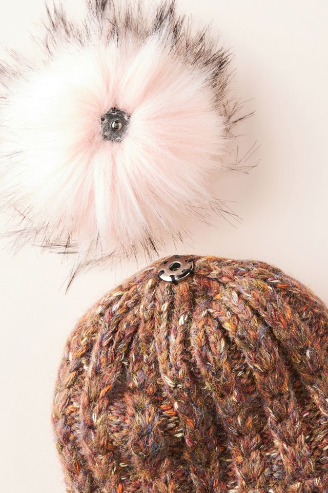 Pick-A-Pom Marled Beanie Base #3