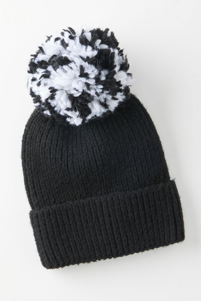 Pick-A-Pom Ribbed Beanie Base #1