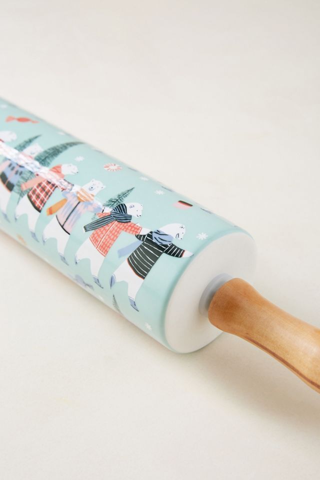 George & Viv Very Merry Rolling Pin #1