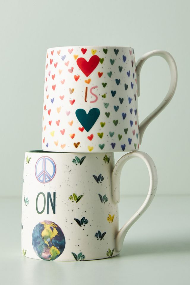 Peace and Love Mug #3