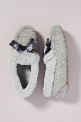 Devin Bow Moc Slippers
