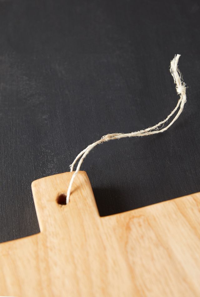 Square Wood Serving Board #1