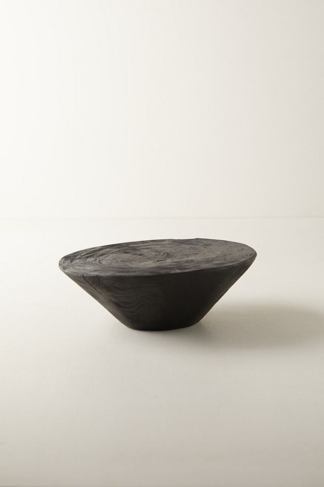 Conical Wood Serving Stand #3