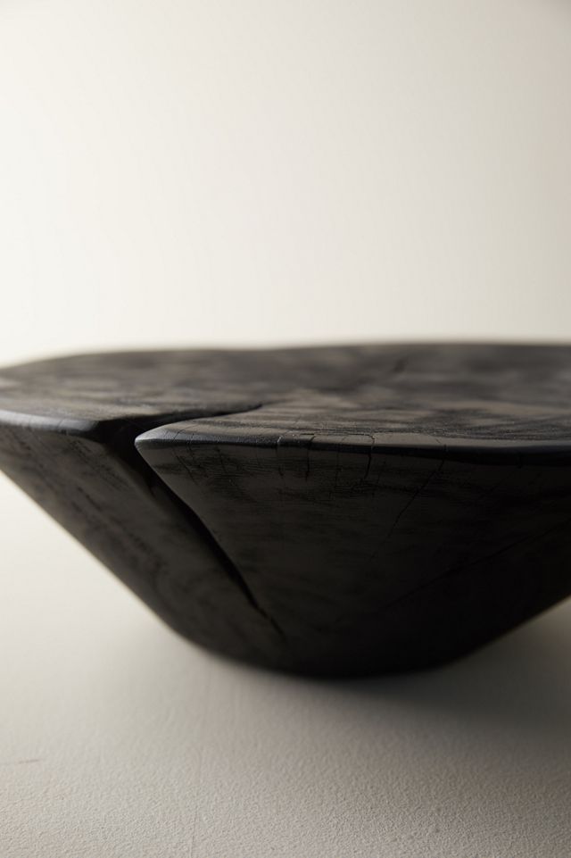 Conical Wood Serving Stand #1