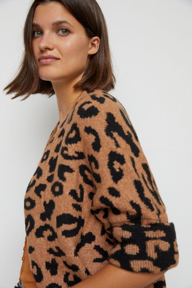 Lucinda Leopard Cardigan #1
