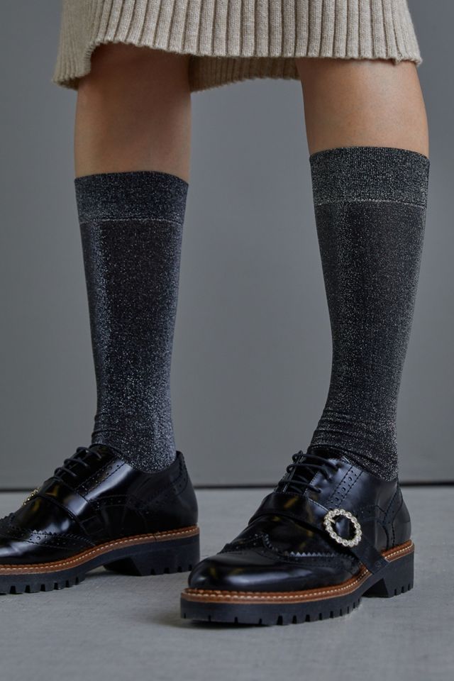 Ines Shimmer Crew Socks #2