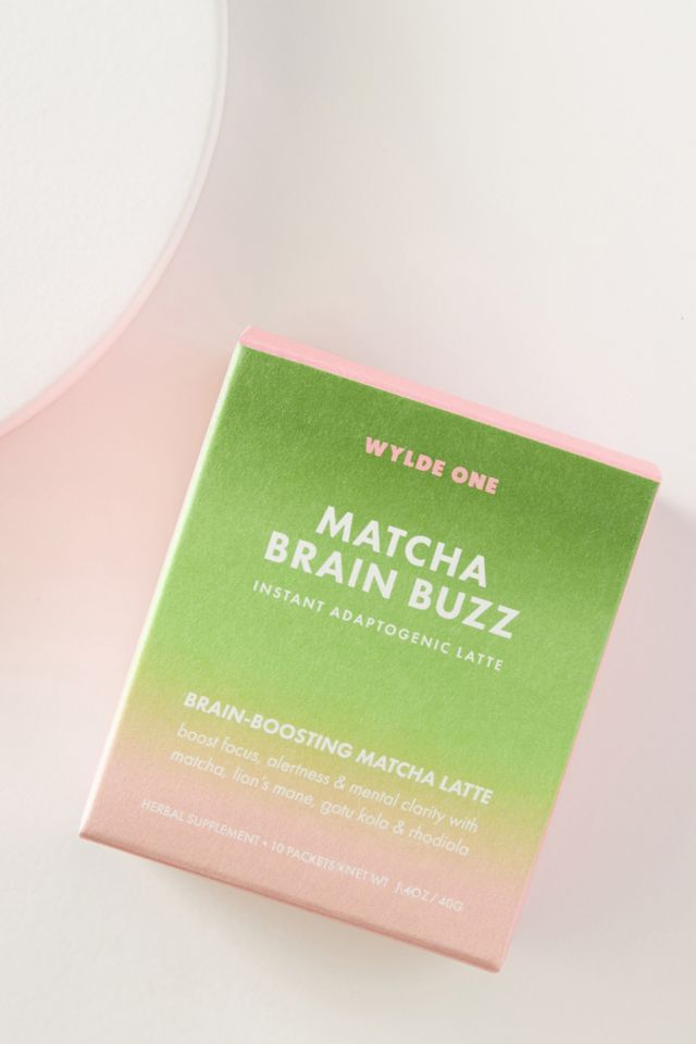 Wylde One Matcha Brain Buzz Adaptogenic Latte #1