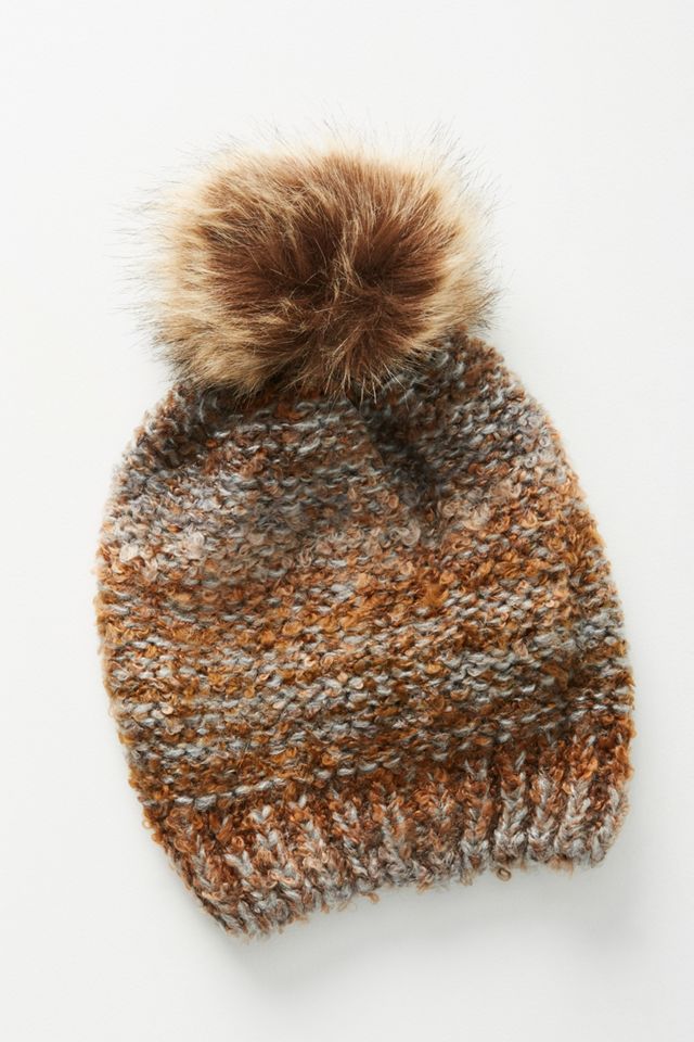 Anthropologie Marley Pommed Beanie Marley Pommed Beanie | Anthropologie main image 2