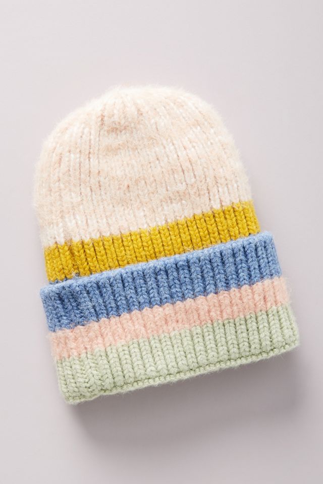 Mattie Striped Beanie | Anthropologie display picture 2