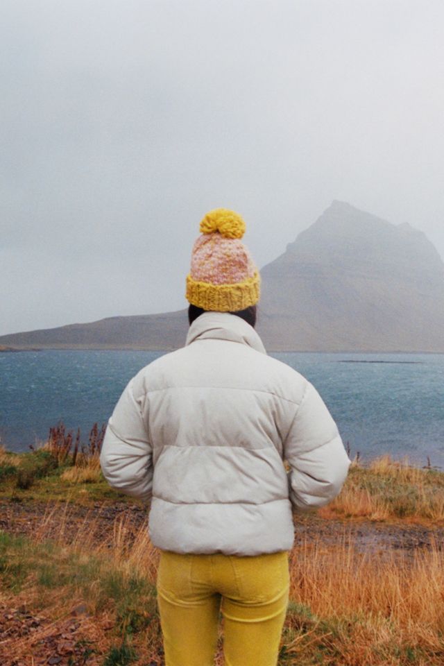 Abigail Pommed Beanie | Anthropologie display picture 1