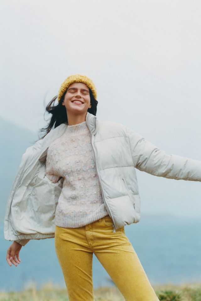 Abigail Pommed Beanie | Anthropologie display picture 3