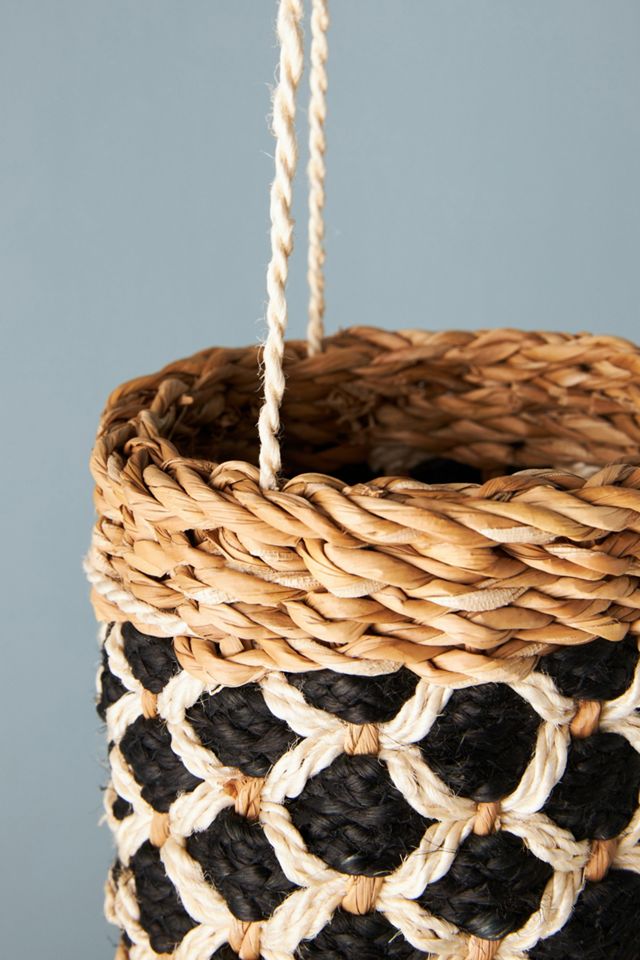 Woven Hanging Planters, Set of 3 #2