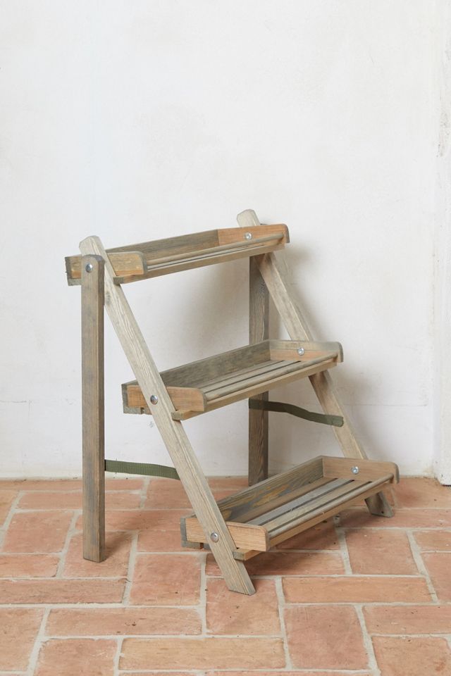 Spruce 3-Shelf Plant Stand #2