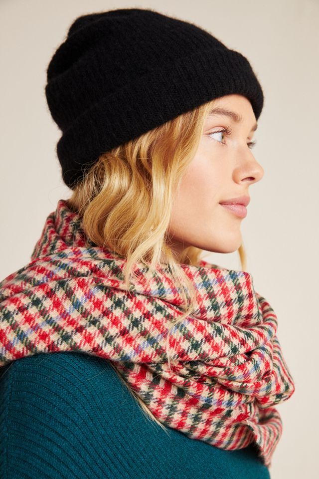 White + Warren Ribbed Cashmere Beanie | Anthropologie