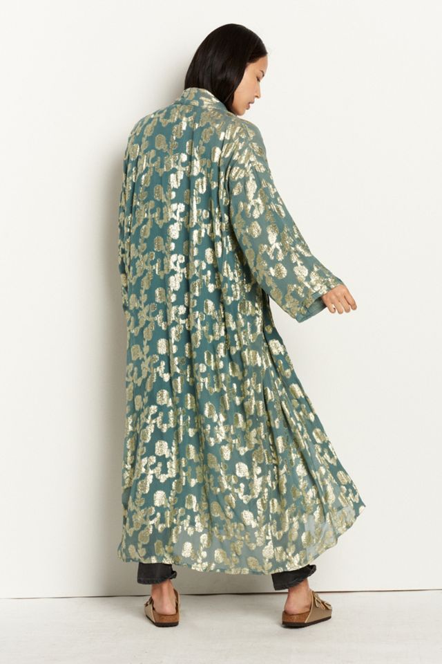 Jessamine Floral Shine Kimono #2