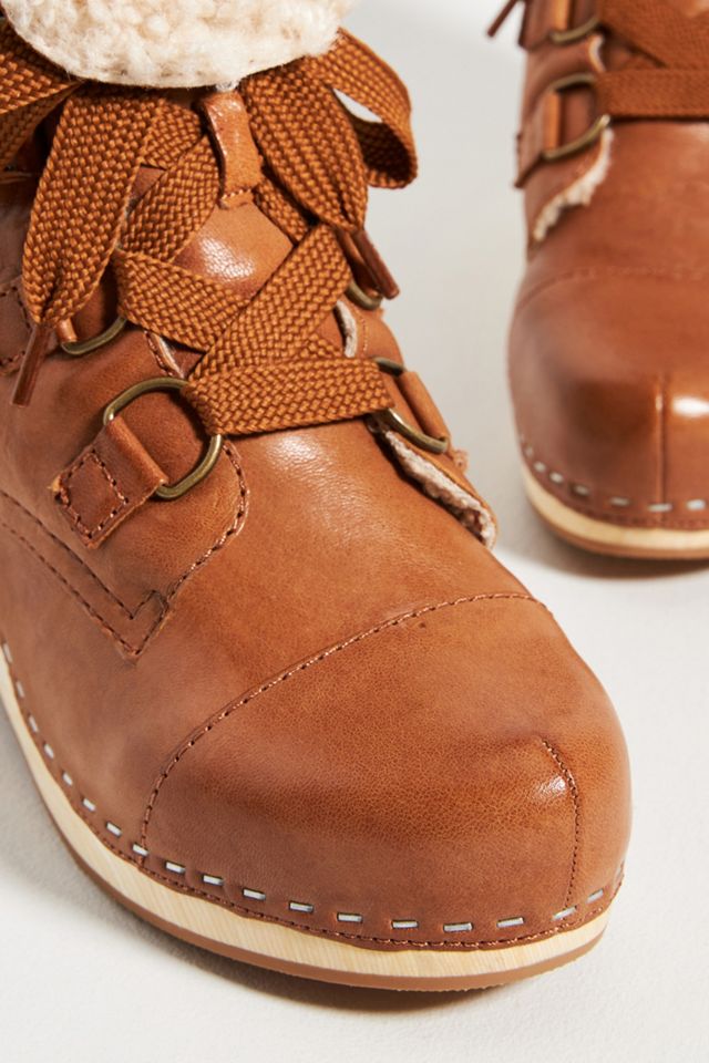 Kelsi Dagger Brooklyn Lace-Up Clog Boots #2