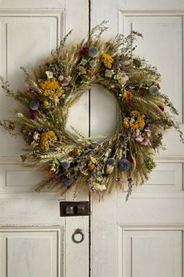 Preserved Perennial Garden Wreath