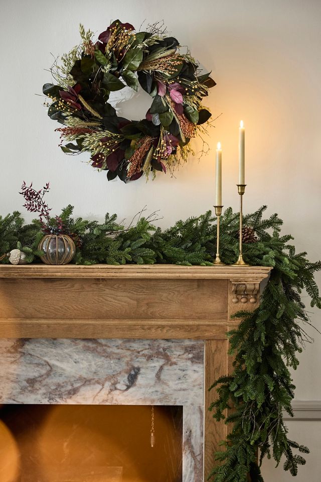 Fresh Juniper + Noble Fir Garland #2